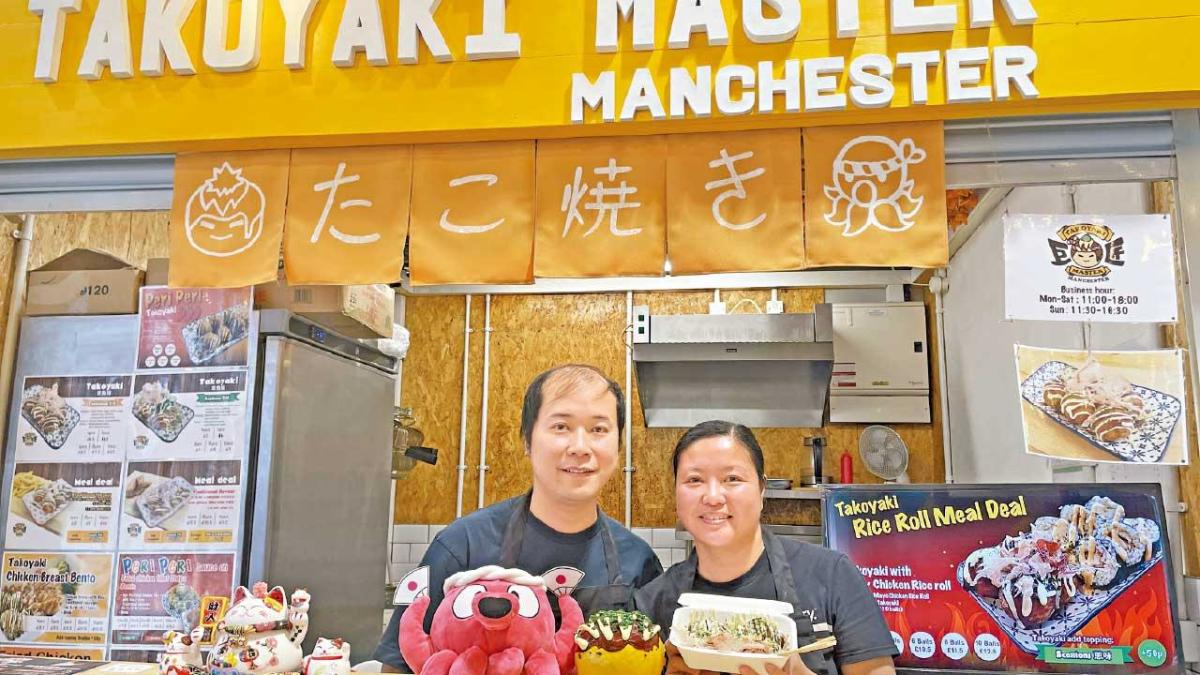 Overseas property market topic｜Hong Kong couple emigrated to Britain to start a business selling takoyaki