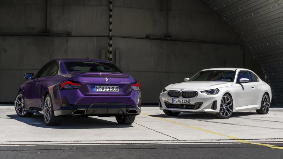 圖／睽違8年之久，全新2022 BMW 2 Series Coupe雙門轎跑帥氣登場。
