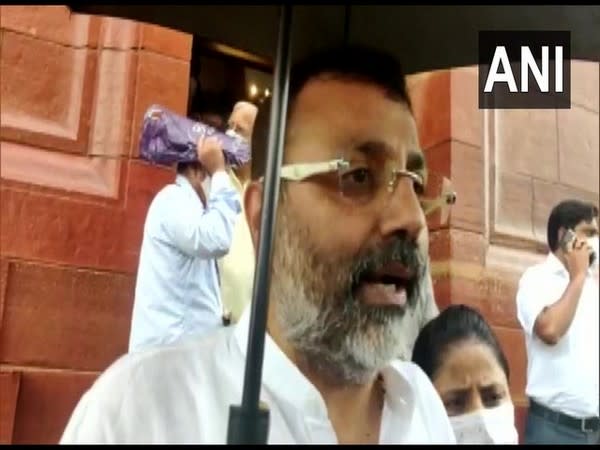 BJP MP Nishikant Dubey. (Photo/ ANI)