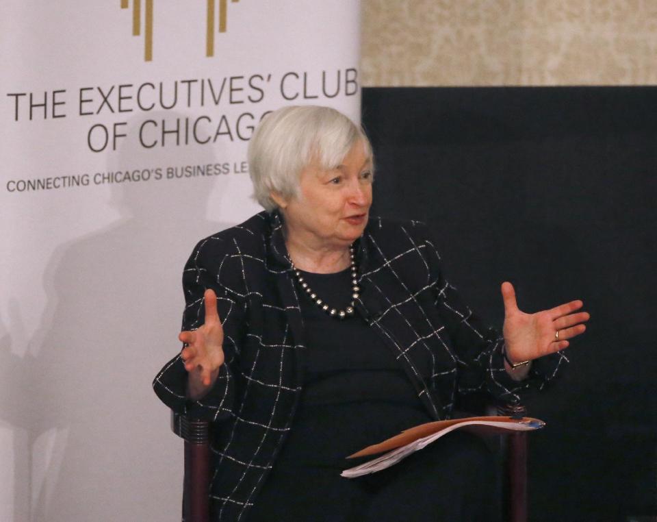 Fed chair Janet Yellen