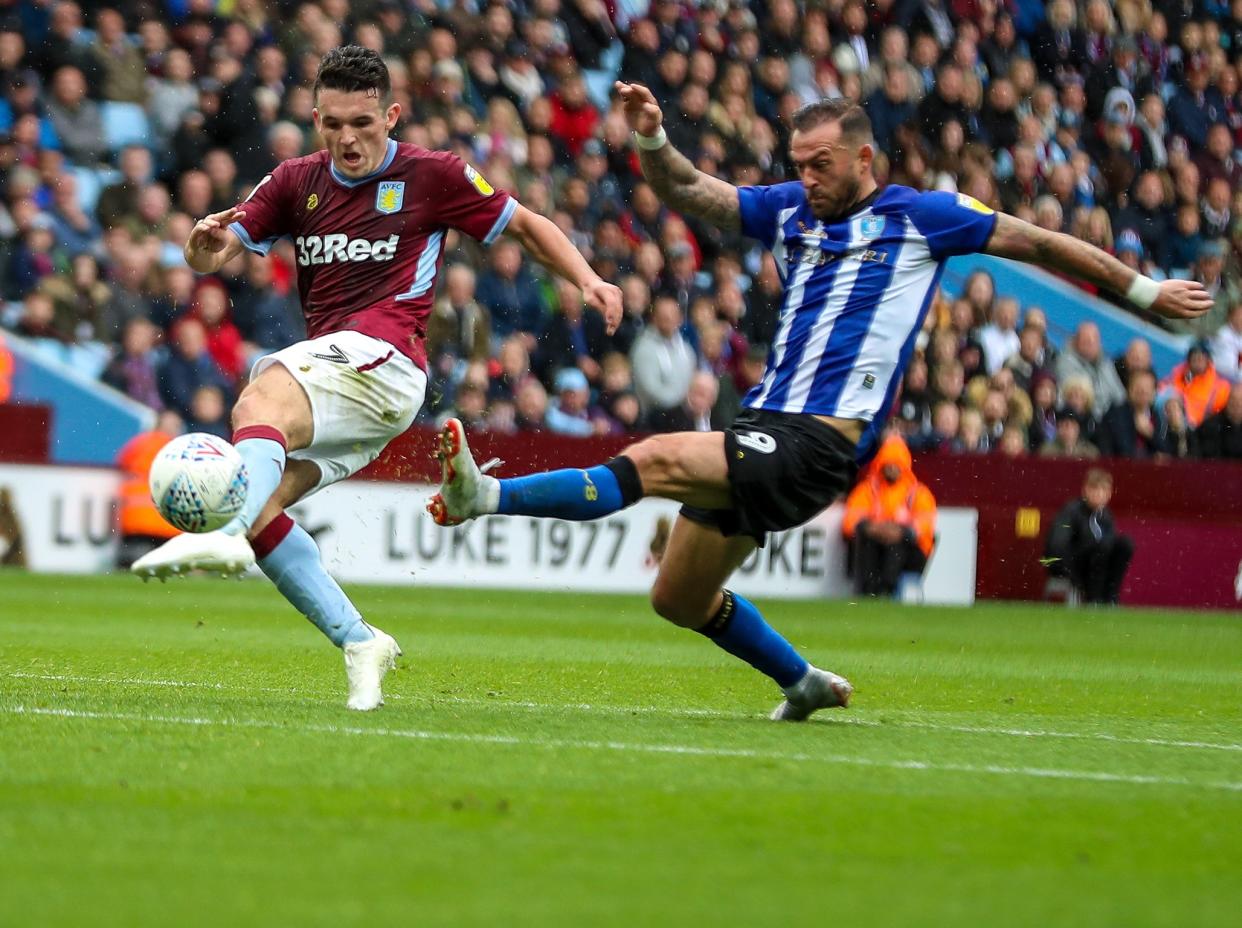 John McGinn scored a stunning goal for Aston Villa: Getty