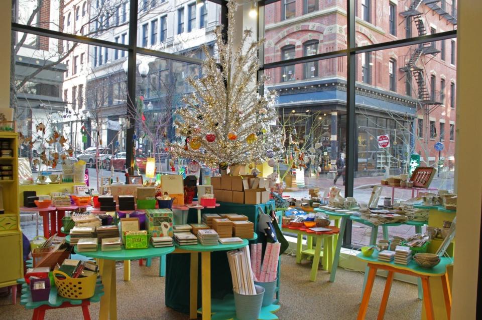 Craftland on Westminster Street in downtown Providence. It opened as a pop-up shop in 2002 and became a year-round retail store in 2009. The Providence Journal/Sandor Bodo