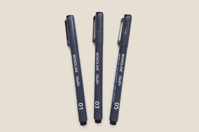 Monoline Studio Archival 5 Piece Pen Set