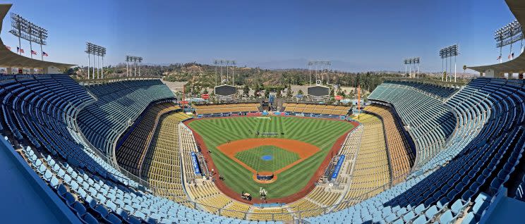 Vista del Dodger Stadium en Los Angeles. | Foto: Getty Images