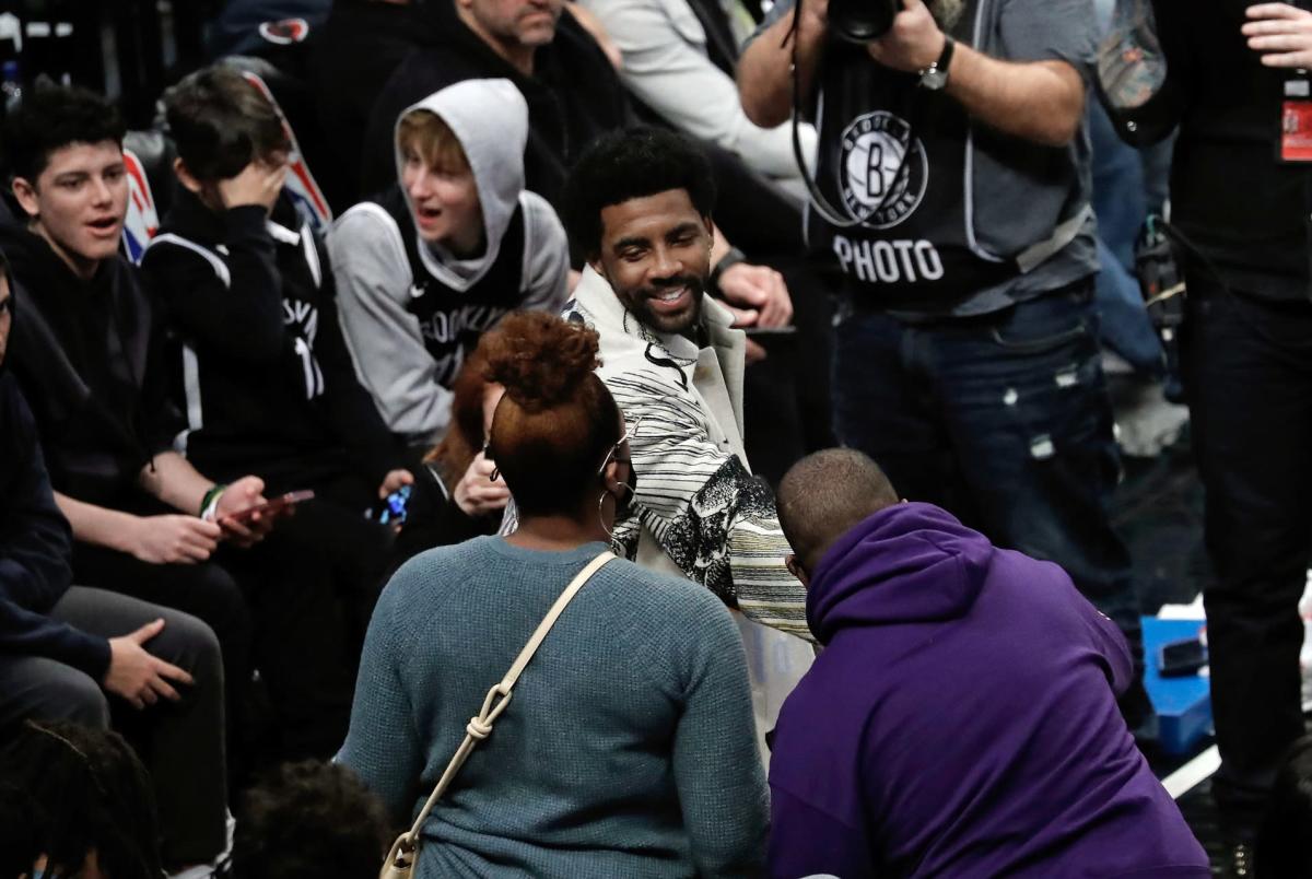 Nets fined $50,000 for letting Irving into locker room