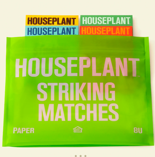 Large Houseplant Striking Matches