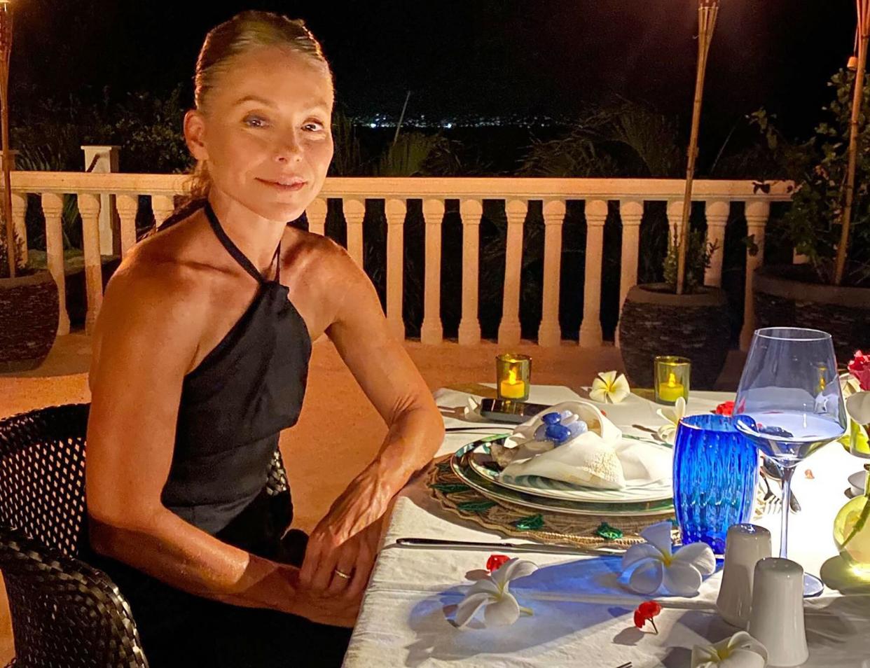 Mark Consuelos/Instagram https://www.instagram.com/p/CjNjO2rg1UF/?igshid=YmMyMTA2M2Y%3D. Kelly Ripa Celebrates 52nd Birthday