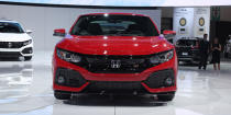 <p>The last-generation Honda Civic lost its fun-to-drive character, but the new one brought it back big time. We love <a rel="nofollow noopener" href="http://www.roadandtrack.com/car-culture/reviews/a29661/the-first-drive-2016-honda-civic-coupe-all-you-need/" target="_blank" data-ylk="slk:the standard Civic Coupe;elm:context_link;itc:0;sec:content-canvas" class="link ">the standard Civic Coupe</a>, but <a rel="nofollow noopener" href="http://www.roadandtrack.com/car-shows/los-angeles-auto-show/news/a31583/2017-honda-civic-si-official-photos-info-debut/" target="_blank" data-ylk="slk:the upcoming Si;elm:context_link;itc:0;sec:content-canvas" class="link ">the upcoming Si</a> (previewed in concept form here) is the one we really want. The Civic Si is turbocharged for the first time but a six-speed manual remains the only transmission option.</p>