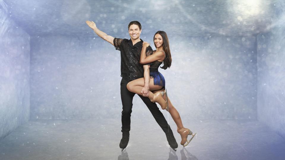 joey essex, vanessa bauer, dancing on ice 2023