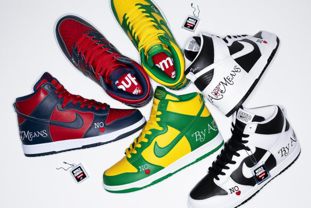 Supreme and Nike SB Have a Trio of Dunk High Styles This Week