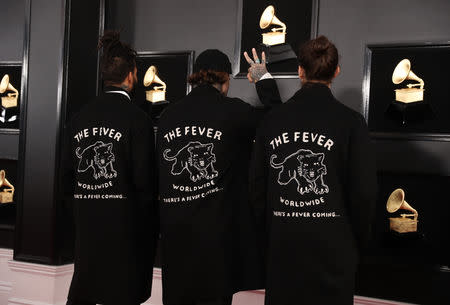 61st Grammy Awards - Arrivals - Los Angeles, California, U.S., February 10, 2019 - FEVER 333. REUTERS/Lucy Nicholson