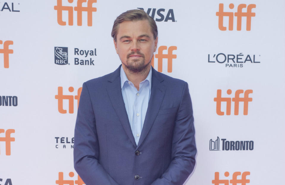 Leonardo DiCaprio at the Before The Flood premiere credit:Bang Showbiz