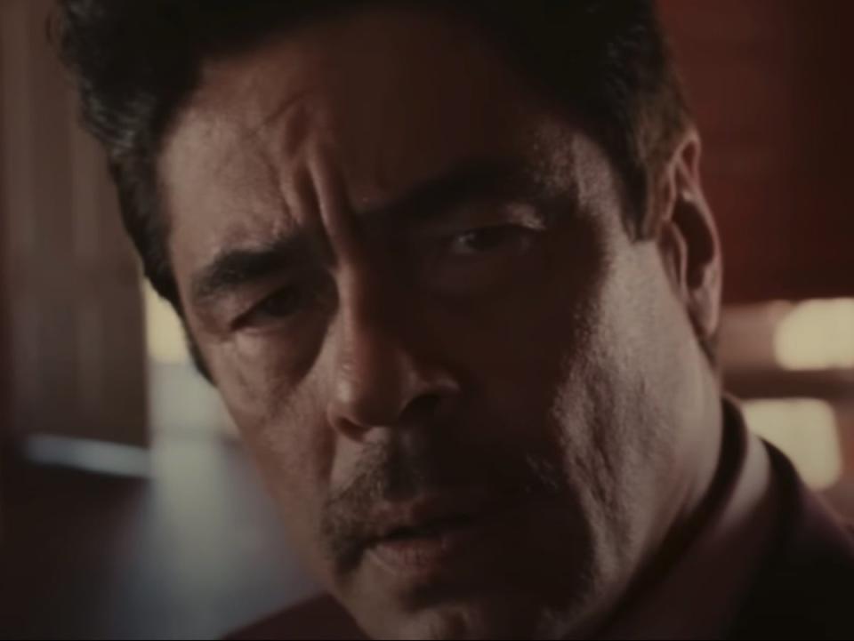 Benicio del Toro in ‘Reptile’ (Netflix)