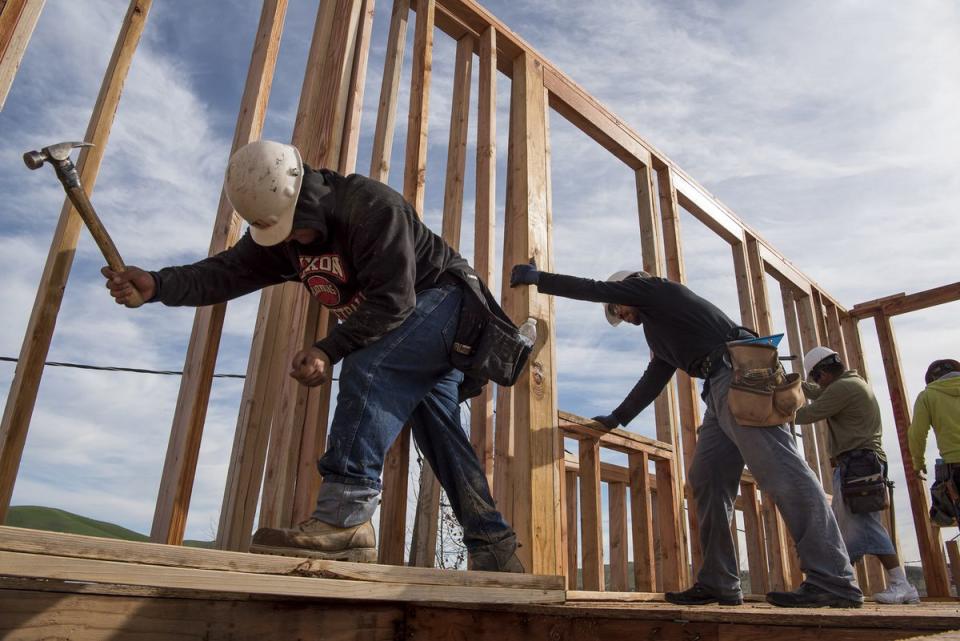 Homebuilders in the U.S. are feeling more confident now than they did at any point during the housing bubble. Photographer: David Paul Morris/Bloomberg via Getty Images