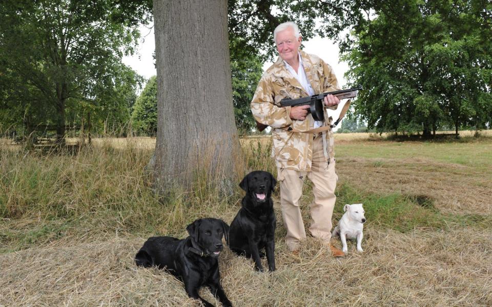 Sir Benjamin Slade, 72, says he feels compelled to help rebuild the stricken cathedral to 'make amends'' after years of his ancestors battling nobility in France and ''killing French people''.   - Jay Williams