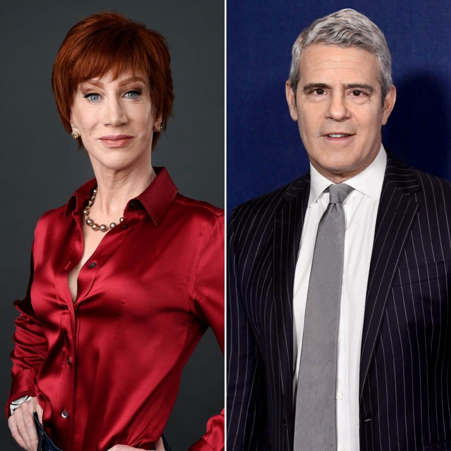 Kathy Griffin Slams Andy Cohen 5 Years After He Replaced Her On CNN's New Year's Eve Broadcast