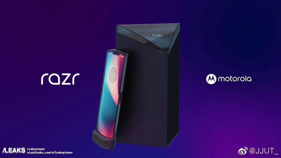 Images of an unannounced new version of the Motorola RAZR appear to haveleaked online