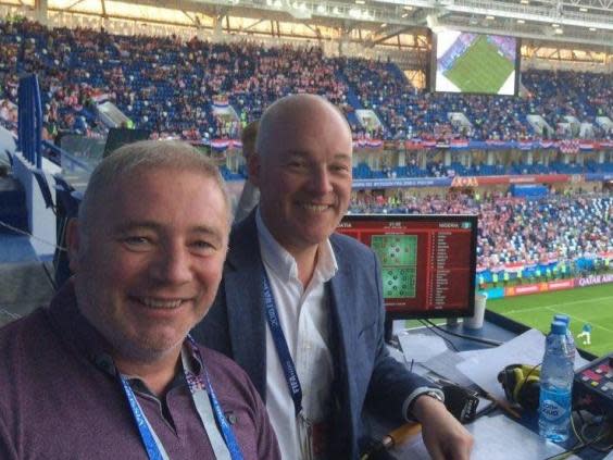 Jon Champion and Ally McCoist will team up once again (JonChampionJC)