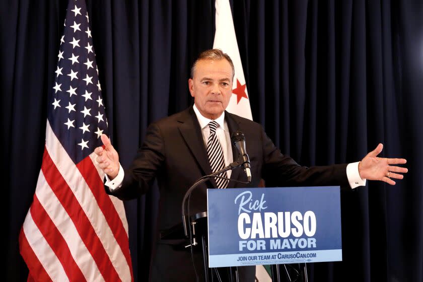 Los Angeles mayoral candidate Rick Caruso