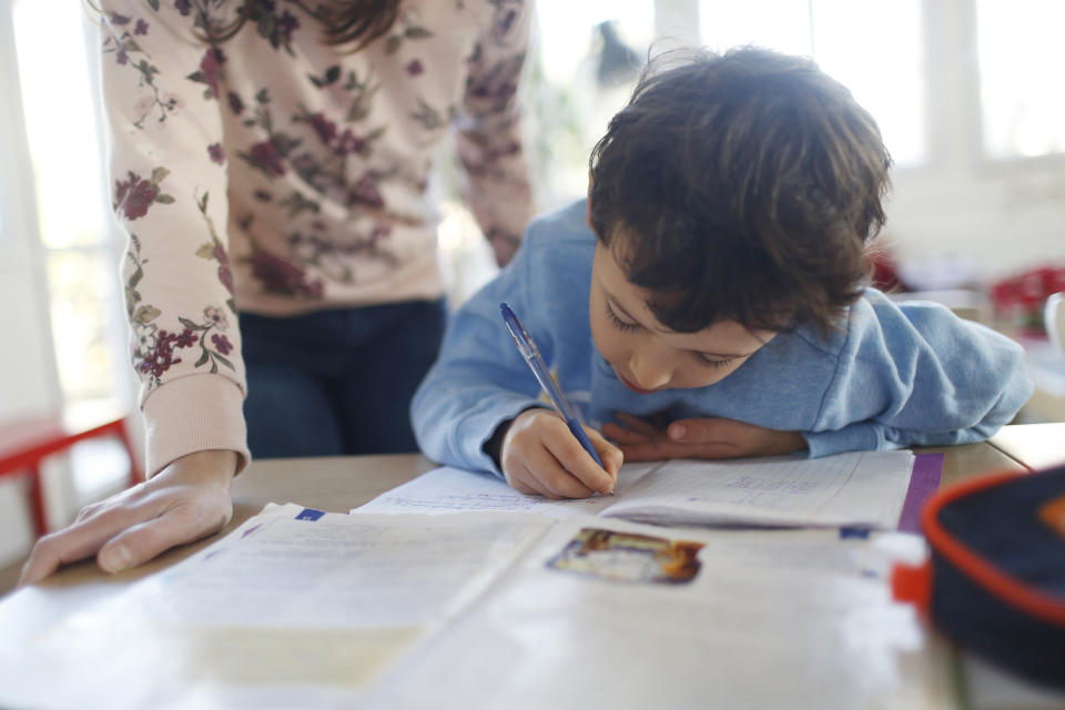 A school’s homework has been slammed. Photo: Getty