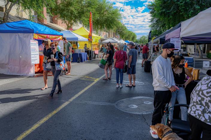 The High Street Farmers Market has drawn audiences for more than a decade with nearly 100 vendors selling produce, local honey, treats and more.