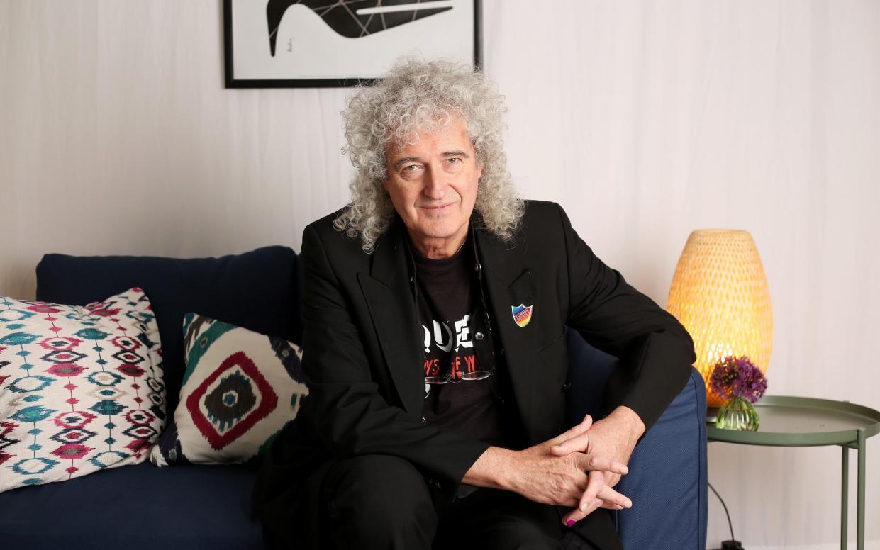 ‘I’ve been to therapy, but some mornings I still wake up and think, “I don’t want to get up”’: Brian May - Clare Molden for DT