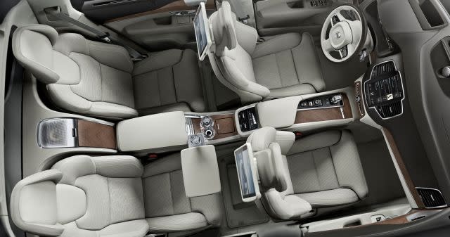 The Volvo XC90 Excellence - interior