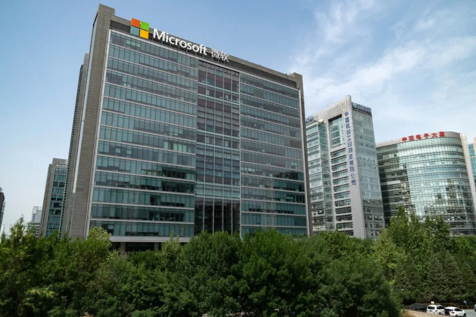 Lawmakers have called on MIcrosoft to pull back from China. Bloomberg via Getty Images