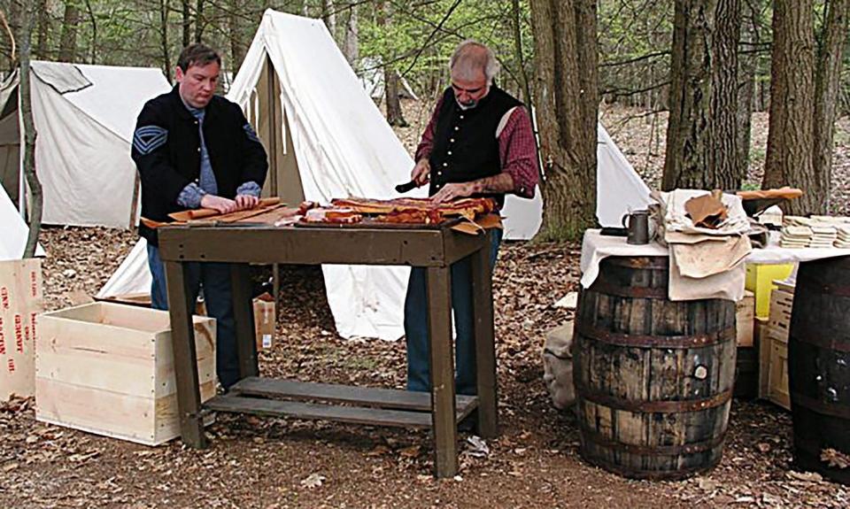 Learn about American Civil War Union camp life with the 142nd Pennsylvania Volunteers soldiers Aug. 12-13 at 495 Towpath Road, Lackawaxen Township, Pike County.