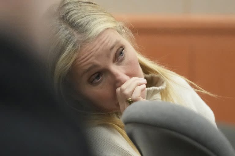 Gwyneth Paltrow ayer durante el comienzo del juicio