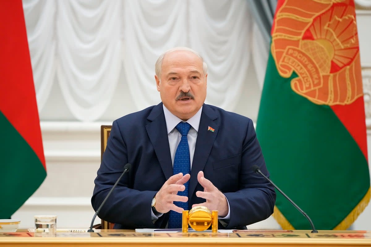 Alexander Lukashenko (Alexander Zemlianichenko/AP)