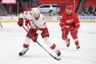 NHL: Carolina Hurricanes at Detroit Red Wings