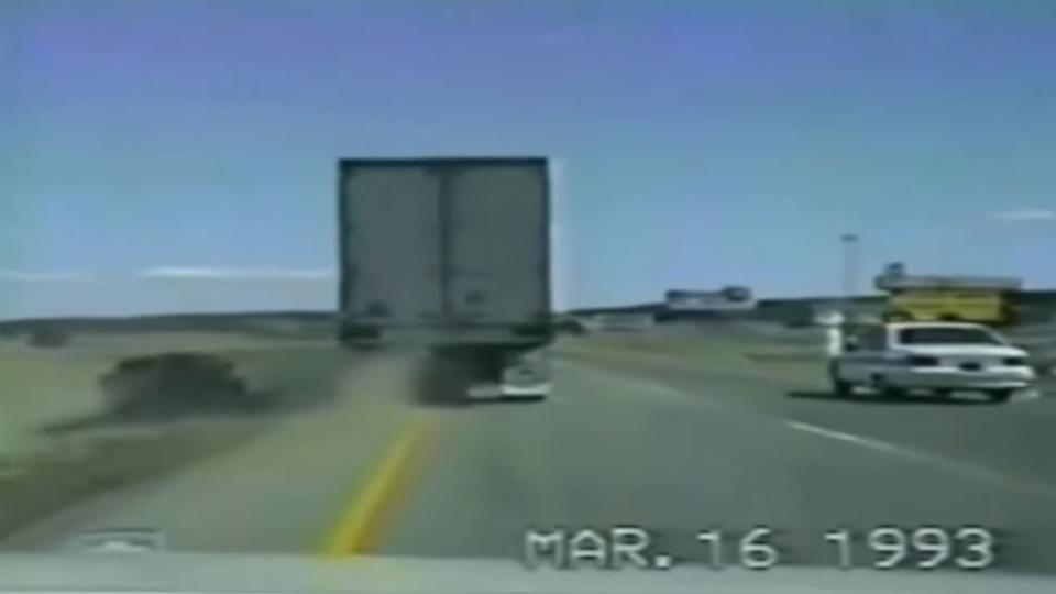 Truck Driver Ends Police Chase