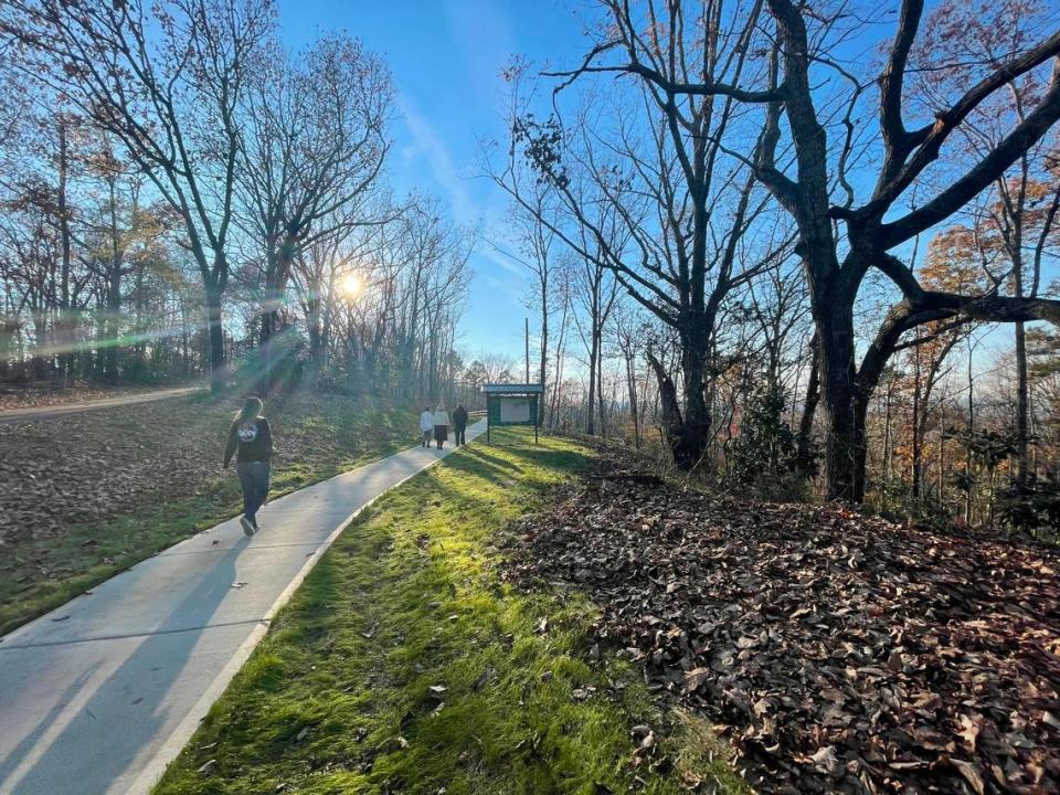 The latest phase of a paved walking and bike trail is open to the public. Phase 4 of the Man O’ War Railroad Recreation Trail in Harris County GA, Pine Mountain is open.