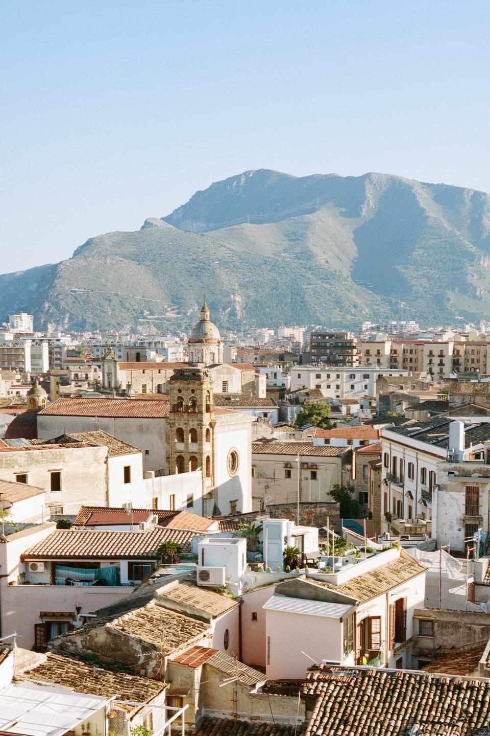 Catania in February, at the time of the Feast of Sant Agata.