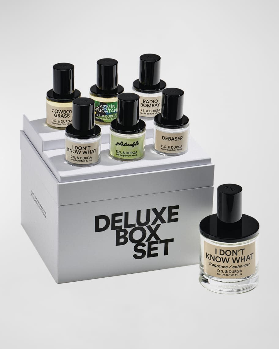 <p><a href="https://go.redirectingat.com?id=74968X1596630&url=https%3A%2F%2Fwww.neimanmarcus.com%2Fp%2Fd-s-durga-deluxe-fragrance-box-set-6-x-0-33-oz-prod267320094&sref=https%3A%2F%2Fwww.esquire.com%2Fstyle%2Fgrooming%2Fg45898257%2Fbest-perfume-gift-sets%2F" rel="nofollow noopener" target="_blank" data-ylk="slk:Shop Now;elm:context_link;itc:0;sec:content-canvas" class="link ">Shop Now</a></p><p>Deluxe Fragrance Box Set</p><p>neimanmarcus.com</p><p>$250.00</p>