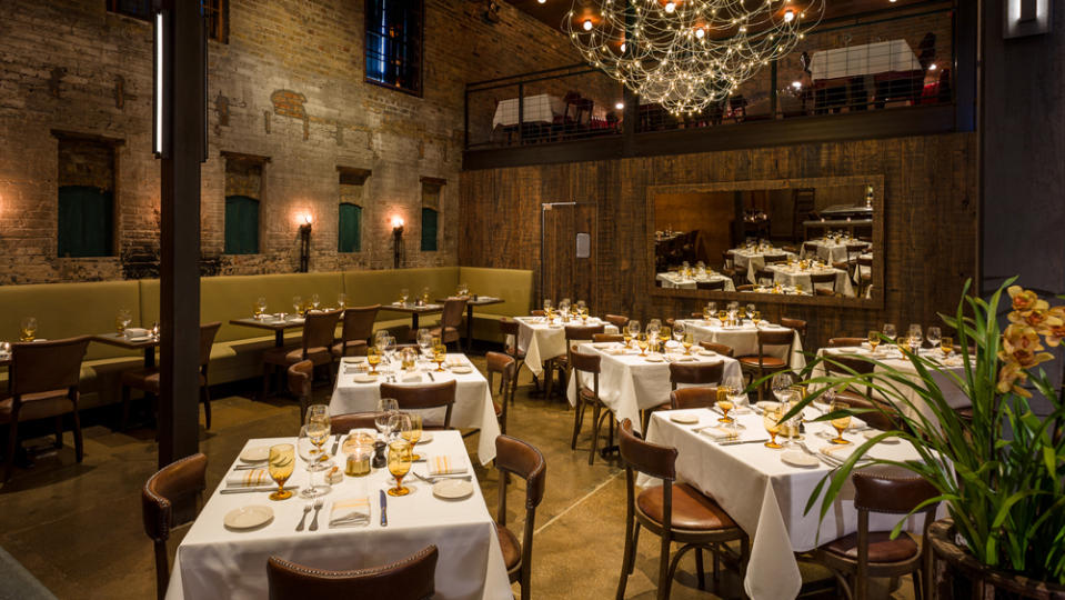 dining room steakhouse barn chicago