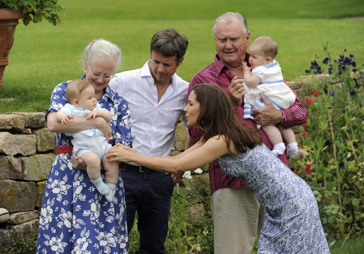 danish royals at grasten castle