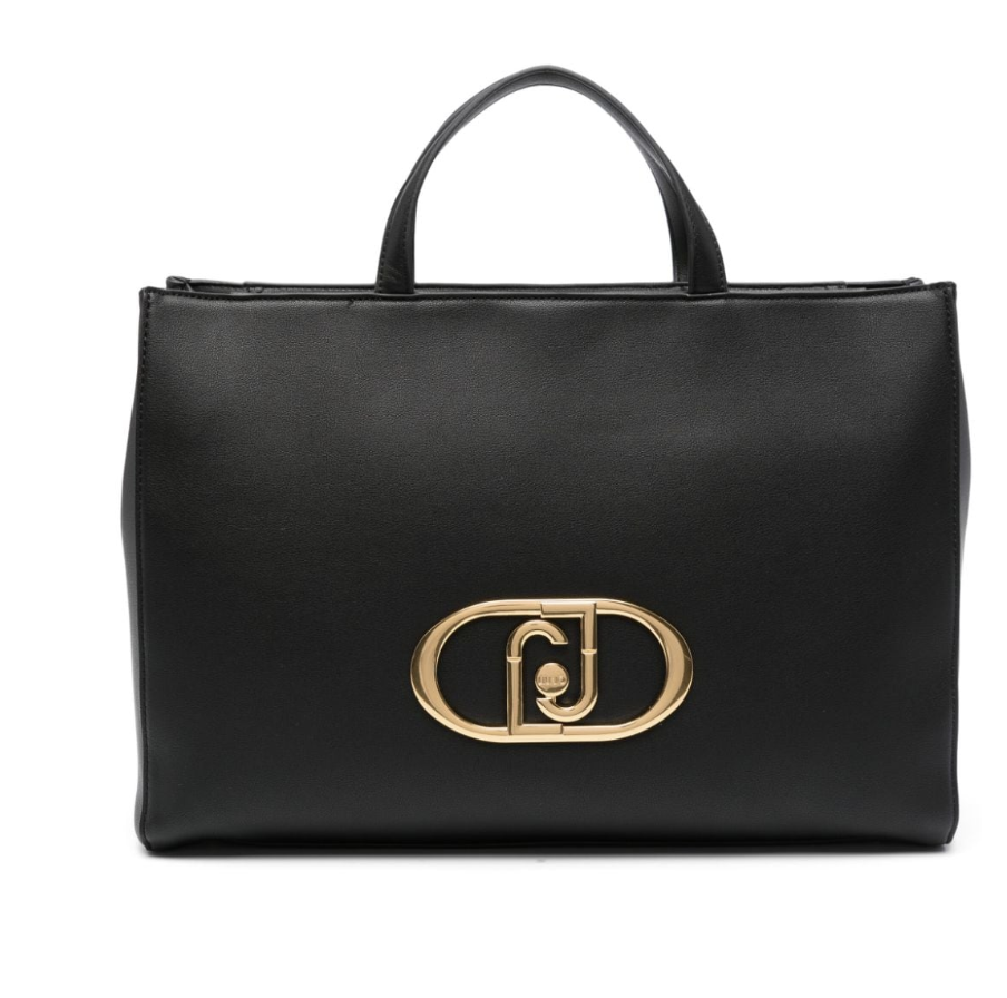 Liu Jo logo-plaque faux-leather tote bag. (PHOTO: Farfetch)