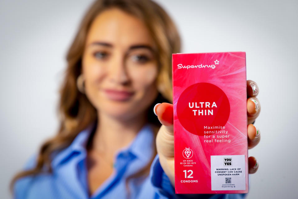 Consent warnings will be on Superdrug own-brand packaging. (David Parry/PA Wire)