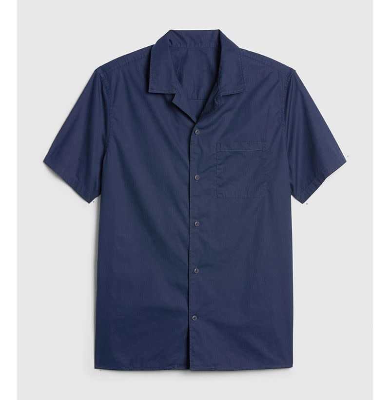 Poplin Camp Short Sleeve Shirt