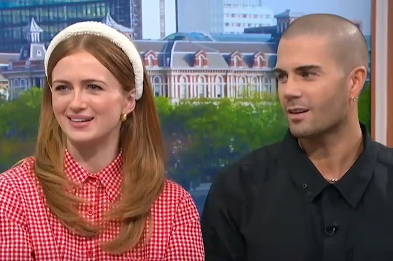 Maisie Smith and Max George on Good Morning Britain