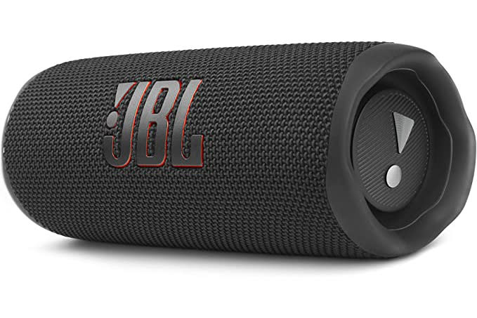 JBL Flip 6 Portable Bluetooth Speaker with 2-Way Speaker System and Powerful JBL Original Pro Sound, up to 12 Hours of Playtime - Black. (Photo: Amazon SG)