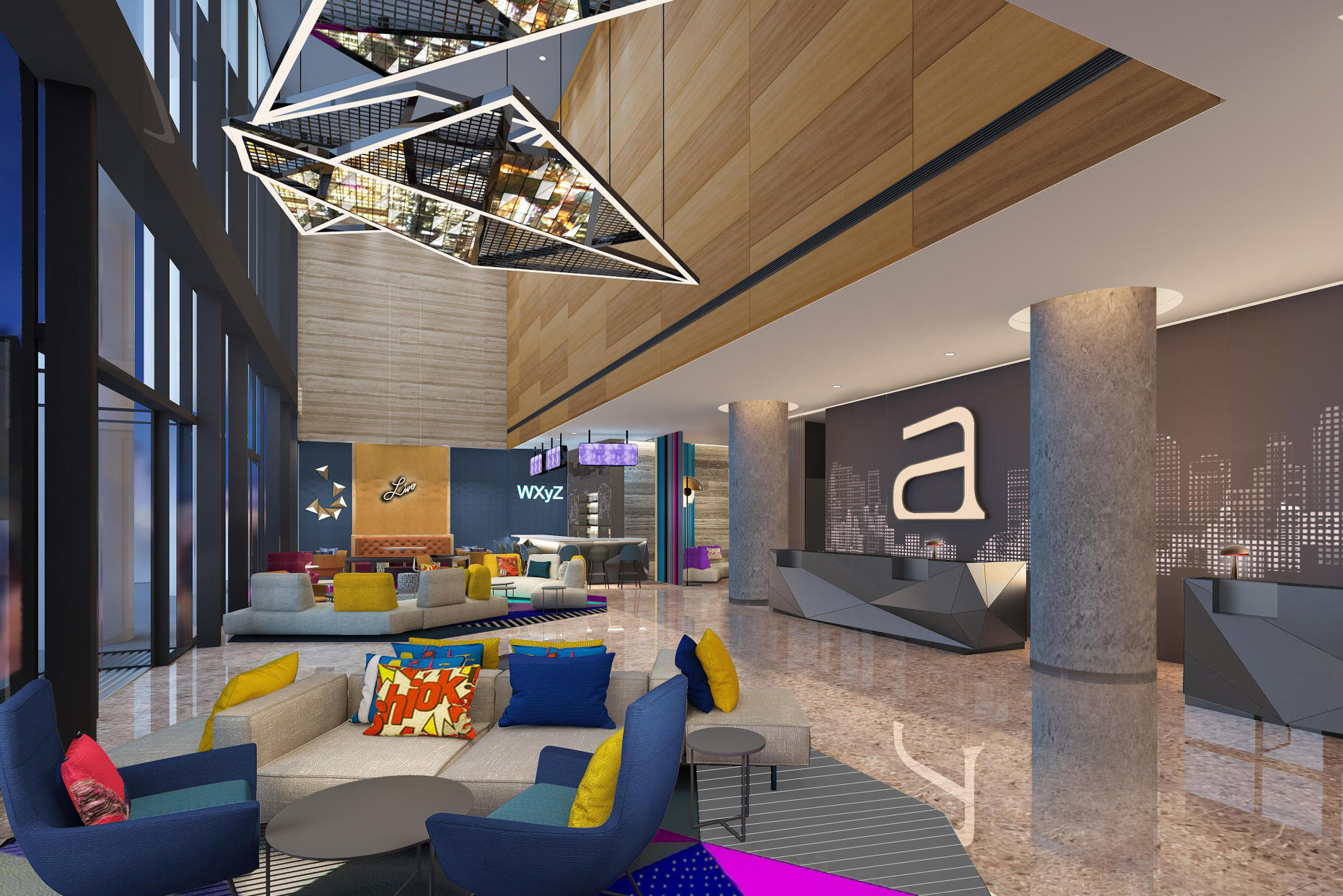 Aloft Singapore's renderings. (PHOTO: Marriott International)