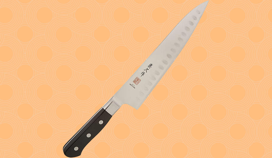 MAC Professional 6.5 inch Japanese Hollow Edge Chef Santoku Knife