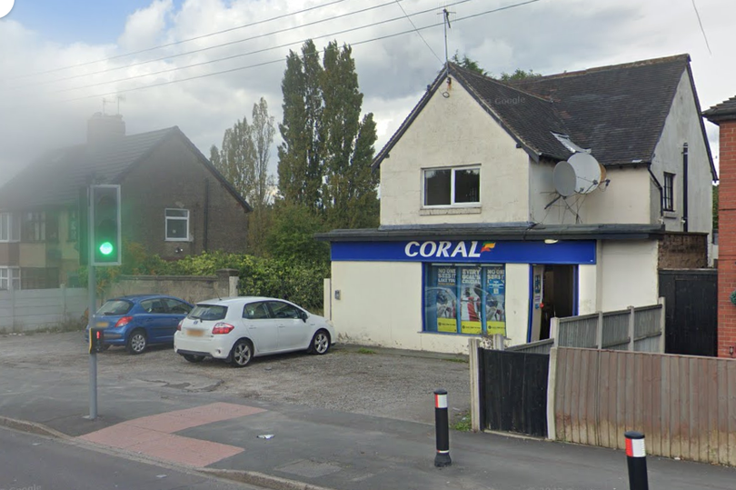 The Coral betting shop on Blurton Road, Blurton