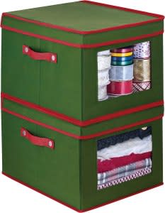 ZOBER Holiday Accessory and Decor Storage Box