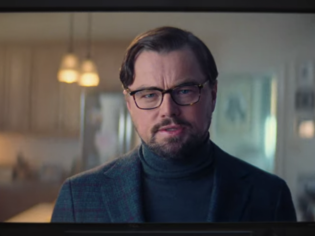 Leonardo DiCaprio in ‘Don’t Look Up’   (Netflix)