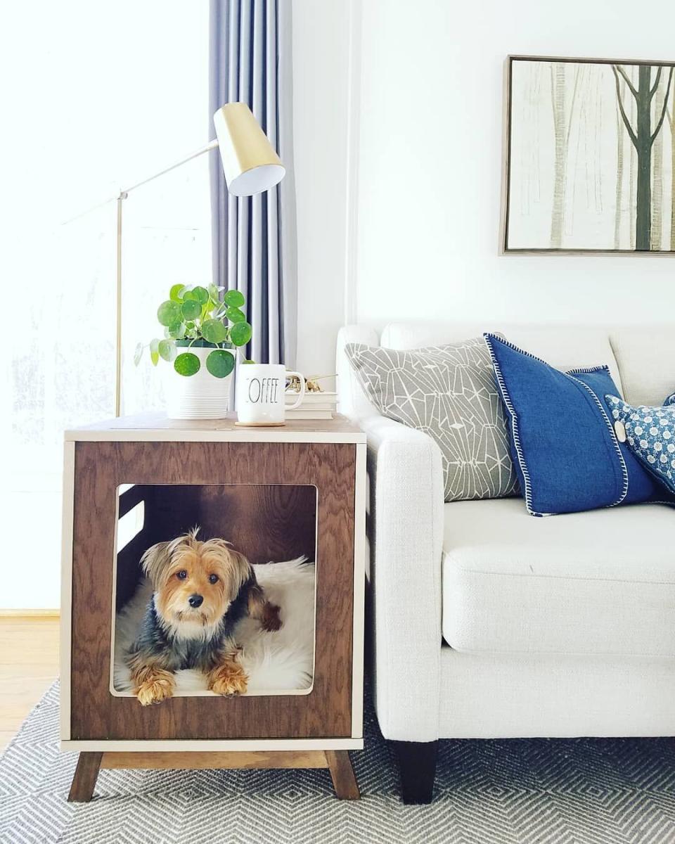 Dog Bed Side Table