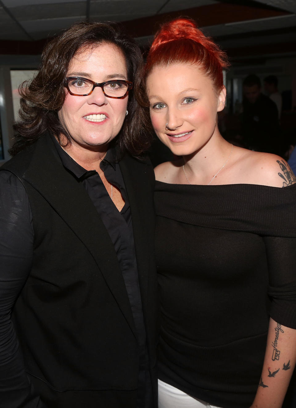 <p>The comedian adopted Chelsea as a baby, but the teen years were rough — on both of them — and the kid was ready to fly the coop by 18. But it was a messy parting — Rosie filed a <a rel="nofollow" href="https://www.yahoo.com/news/rosie-o-donnell-s-teen-daughter-chelsea-goes-missing-170318960.html" data-ylk="slk:missing person report;elm:context_link;itc:0;sec:content-canvas;outcm:mb_qualified_link;_E:mb_qualified_link;ct:story;" class="link  yahoo-link">missing person report</a>, and Chelsea was found in the company of an older man she had met on Tinder who had a drug rap sheet. (More specifically, she was hiding in the guy’s mother’s attic when authorities came knocking.) Despite <a rel="nofollow" href="https://www.yahoo.com/entertainment/rosie-o-donnell-and-estranged-1455646345822262.html" data-ylk="slk:briefly reconciling;elm:context_link;itc:0;sec:content-canvas;outcm:mb_qualified_link;_E:mb_qualified_link;ct:story;" class="link  yahoo-link">briefly reconciling</a> with Rosie, it has been a big hot mess ever since. The worst incident was when Chelsea, who secretly got married then announced a pregnancy in 2017, was <a rel="nofollow" href="https://www.yahoo.com/lifestyle/rosie-odonnell-accuses-pregnant-daughter-chelsea-profiting-off-ex-michelle-rounds-death-152301719.html" data-ylk="slk:paid by a tabloid to dish on Rosie’s brief marriage to Michelle Rounds;elm:context_link;itc:0;sec:content-canvas;outcm:mb_qualified_link;_E:mb_qualified_link;ct:story;" class="link  yahoo-link">paid by a tabloid to dish on Rosie’s brief marriage to Michelle Rounds</a> after Rounds apparently committed suicide. Not pretty in any way, shape or form. (Photo: Getty Images) </p>